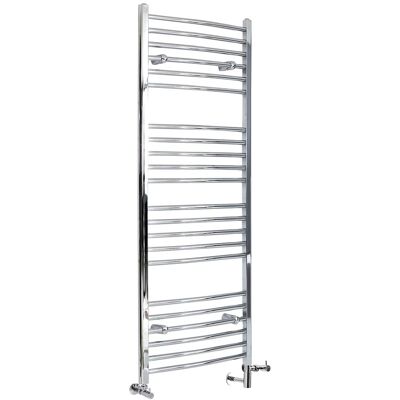 HudsonReed Scaldasalviette Misto Curvo - Termoarredo Bagno Cromato - 1600 x 500mm - 420W - Kent HudsonReed Scaldasalviette Misto Curvo - Termoarredo Bagno Cromato - 1600 x 500mm - 420W - Kent