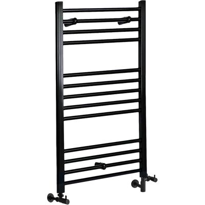 HudsonReed Scaldasalviette Misto Piatto - Termoarredo Bagno Nero - 1000 x 400mm - 330W - Nox HudsonReed Scaldasalviette Misto Piatto - Termoarredo Bagno Nero - 1000 x 400mm - 330W - Nox