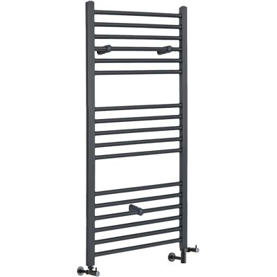 HudsonReed Scaldasalviette Misto Piatto - Termoarredo Bagno Antracite - 1200 x 500mm - 480W - Artle HudsonReed Scaldasalviette Misto Piatto - Termoarredo Bagno Antracite - 1200 x 500mm - 480W - Artle