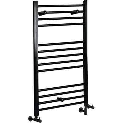 HudsonReed Scaldasalviette Misto Piatto - Termoarredo Bagno Nero - 1000 x 600mm - 450W - Nox HudsonReed Scaldasalviette Misto Piatto - Termoarredo Bagno Nero - 1000 x 600mm - 450W - Nox