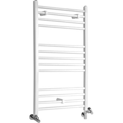 Hudson Reed Etna Scaldasalviette moderno elettrico e idraulico bianco - 605W Hudson Reed Etna Scaldasalviette moderno elettrico e idraulico bianco - 605W