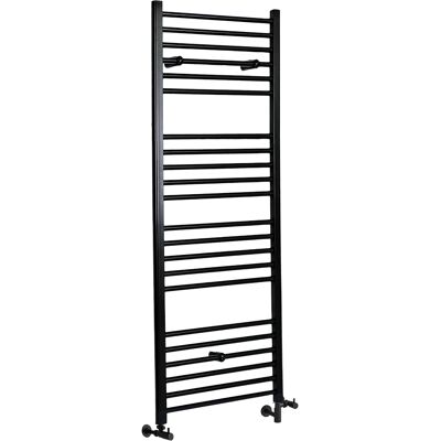 HudsonReed Scaldasalviette Misto Piatto - Termoarredo Bagno Nero - 1600 x 600mm - 740W - Nox HudsonReed Scaldasalviette Misto Piatto - Termoarredo Bagno Nero - 1600 x 600mm - 740W - Nox