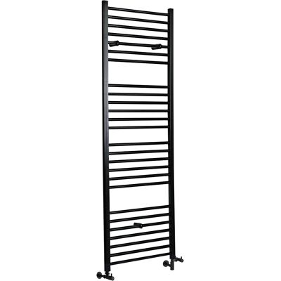 HudsonReed Scaldasalviette Misto Piatto - Termoarredo Bagno Nero - 1800 x 600mm - 820W - Nox HudsonReed Scaldasalviette Misto Piatto - Termoarredo Bagno Nero - 1800 x 600mm - 820W - Nox