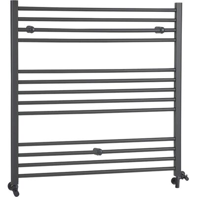 HudsonReed Scaldasalviette Misto Piatto - Termoarredo Bagno Antracite - 1000 x 1000mm - 667W - Artle HudsonReed Scaldasalviette Misto Piatto - Termoarredo Bagno Antracite - 1000 x 1000mm - 667W - Artle