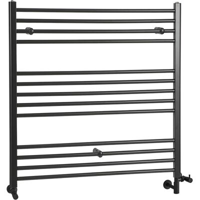 HudsonReed Scaldasalviette Misto Piatto - Termoarredo Bagno Nero - 670W - Nox HudsonReed Scaldasalviette Misto Piatto - Termoarredo Bagno Nero - 670W - Nox