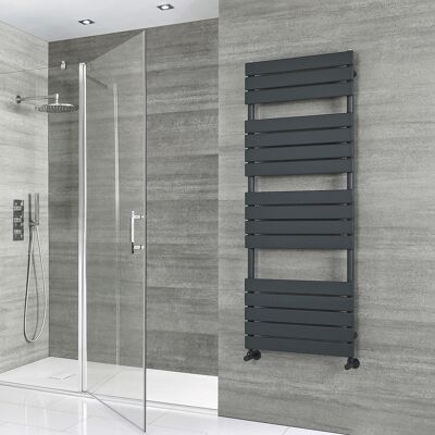 HudsonReed Scaldasalviette di Design - 1500mm x 600mm - Antracite - Lustro HudsonReed Scaldasalviette di Design - 1500mm x 600mm - Antracite - Lustro
