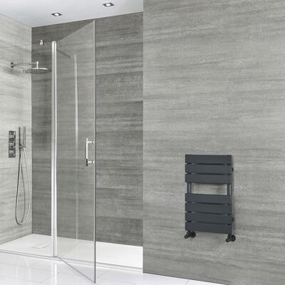 HudsonReed Scaldasalviette di Design - 600mm x 400mm - Antracite - Lustro HudsonReed Scaldasalviette di Design - 600mm x 400mm - Antracite - Lustro
