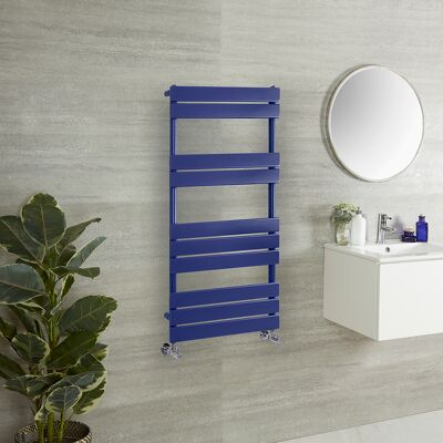 HudsonReed Scaldasalviette di Design - 1000mm x 600mm - Blu (Deep Sea Blue) - Lustro HudsonReed Scaldasalviette di Design - 1000mm x 600mm - Blu (Deep Sea Blue) - Lustro
