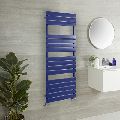 HudsonReed Scaldasalviette di Design - 1500mm x 450mm - Blu (Deep Sea Blue) - Lustro HudsonReed Scaldasalviette di Design - 1500mm x 450mm - Blu (Deep Sea Blue) - Lustro