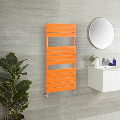 HudsonReed Scaldasalviette di Design - 1200mm x 450mm - Arancione (Sunset Orange) - Lustro HudsonReed Scaldasalviette di Design - 1200mm x 450mm - Arancione (Sunset Orange) - Lustro