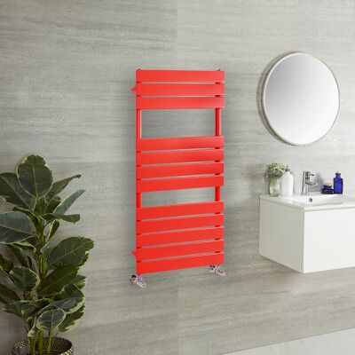 HudsonReed Scaldasalviette di Design - 1200mm x 600mm - Rosso (Siamese Red) - Lustro HudsonReed Scaldasalviette di Design - 1200mm x 600mm - Rosso (Siamese Red) - Lustro