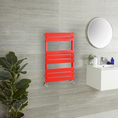 HudsonReed Scaldasalviette di Design - 825mm x 600mm - Rosso (Siamese Red) - Lustro HudsonReed Scaldasalviette di Design - 825mm x 600mm - Rosso (Siamese Red) - Lustro