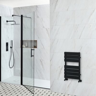 HudsonReed Scaldasalviette di Design - 600mm x 400mm - Nero - Lustro HudsonReed Scaldasalviette di Design - 600mm x 400mm - Nero - Lustro