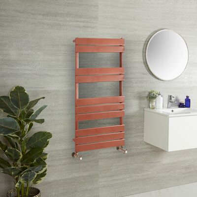 HudsonReed Scaldasalviette di Design - 1000mm x 450mm - Rame Metallizzato - Lustro HudsonReed Scaldasalviette di Design - 1000mm x 450mm - Rame Metallizzato - Lustro