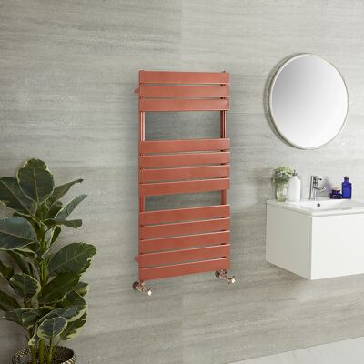 HudsonReed Scaldasalviette di Design - 1200mm x 600mm - Rame Metallizzato - Lustro HudsonReed Scaldasalviette di Design - 1200mm x 600mm - Rame Metallizzato - Lustro