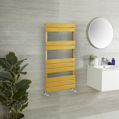 HudsonReed Scaldasalviette di Design - 1000mm x 600mm - Oro Metallizzato - Lustro HudsonReed Scaldasalviette di Design - 1000mm x 600mm - Oro Metallizzato - Lustro