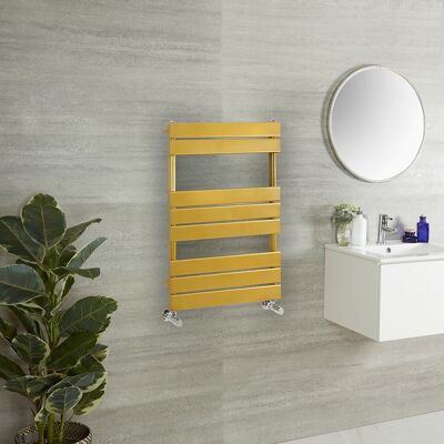 HudsonReed Scaldasalviette di Design - 825mm x 600mm - Oro Metallizzato - Lustro HudsonReed Scaldasalviette di Design - 825mm x 600mm - Oro Metallizzato - Lustro