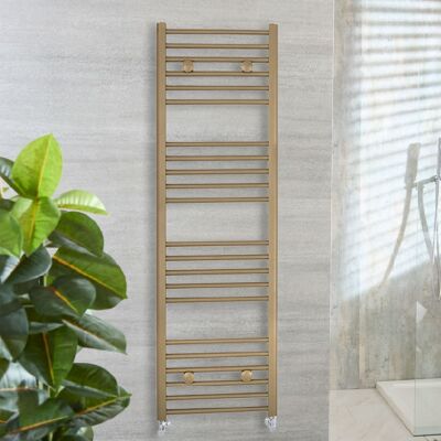 HudsonReed Scaldasalviette Diritto in Ottone Naturale - 1600mm x 500mm HudsonReed Scaldasalviette Diritto in Ottone Naturale - 1600mm x 500mm
