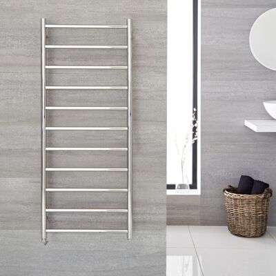 HudsonReed Scaldasalviette Elettrico a Scaletta Acciaio Inox 1200x500mm 300W - Termoarredo Bagno - Quo HudsonReed Scaldasalviette Elettrico a Scaletta Acciaio Inox 1200x500mm 300W - Termoarredo Bagno - Quo