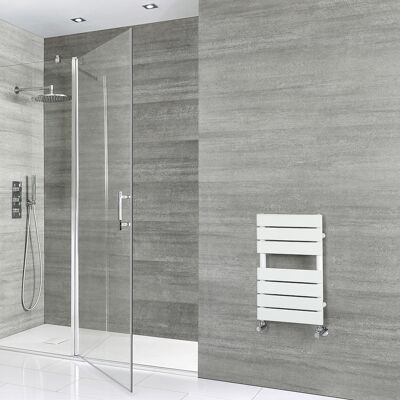 HudsonReed Scaldasalviette di Design - 600mm x 400mm - Bianco - Lustro HudsonReed Scaldasalviette di Design - 600mm x 400mm - Bianco - Lustro