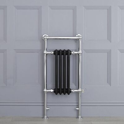 HudsonReed Scaldasalviette Elettrico Tradizionale Nero 930x450mm 400W - Termoarredo Bagno - Elizabeth HudsonReed Scaldasalviette Elettrico Tradizionale Nero 930x450mm 400W - Termoarredo Bagno - Elizabeth