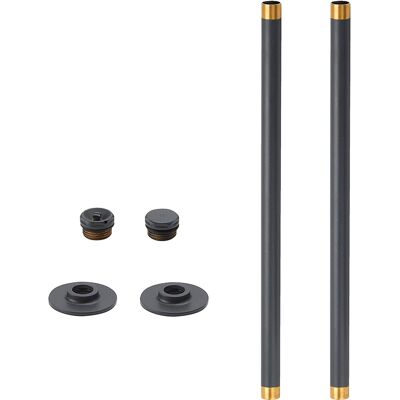 HudsonReed Kit di Connettori per Tubi Antracite HudsonReed Kit di Connettori per Tubi Antracite