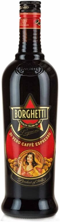 liquore caffe' sport borghetti - distillerie fratelli branca [bicchiere in omaggio]