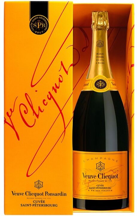 veuve clicquot champagne cuvée saint-pétersbourg brut -  [astucciato]