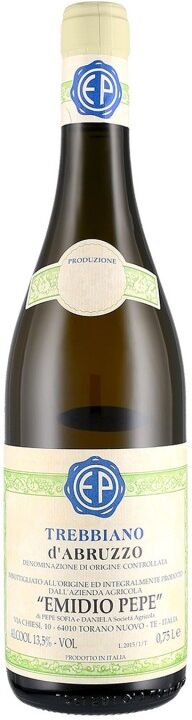 Emidio Pepe Trebbiano d'Abruzzo DOC 2018 - Emidio Pepe Trebbiano d'Abruzzo DOC 2018 -