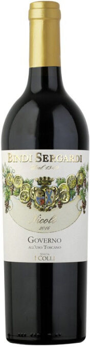 Bindi Sergardi Sangiovese Governo all’Uso Toscano IGT Nicolò 2018 - Bindi Sergardi Sangiovese Governo all’Uso Toscano IGT Nicolò 2018 -