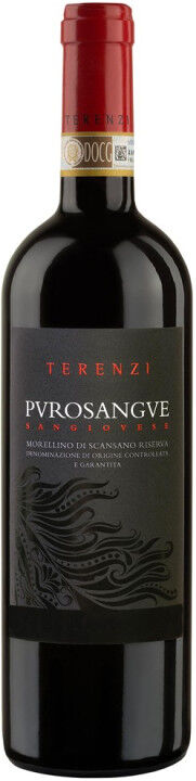 Terenzi Morellino di Scansano Riserva DOCG Purosangue 2017 - Terenzi Morellino di Scansano Riserva DOCG Purosangue 2017 -