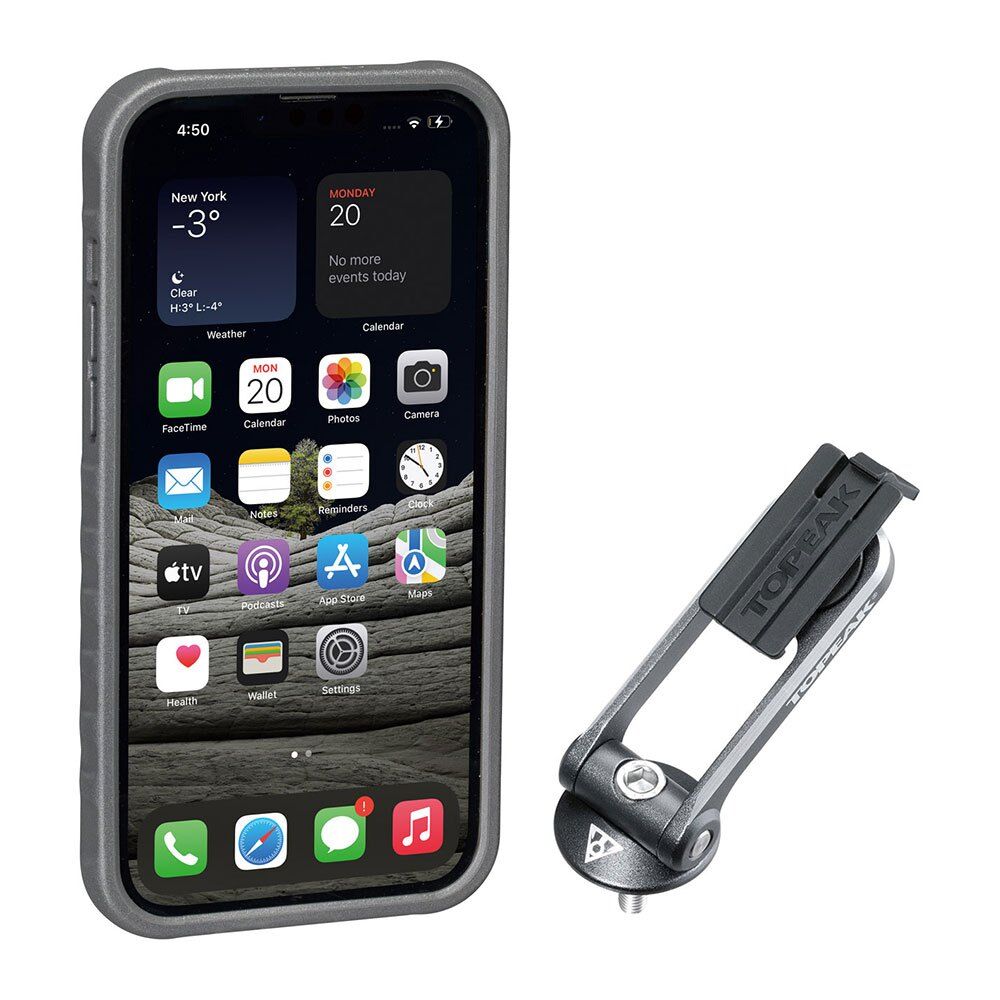 Topeak Ride Case For Iphone 13 Pro Max With Support Argento