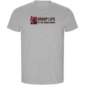 Kruskis Grasp Life Eco Short Sleeve T-shirt Grigio S Uomo