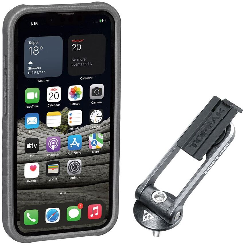 Topeak Ride Case For Iphone 13 Pro With Support Argento