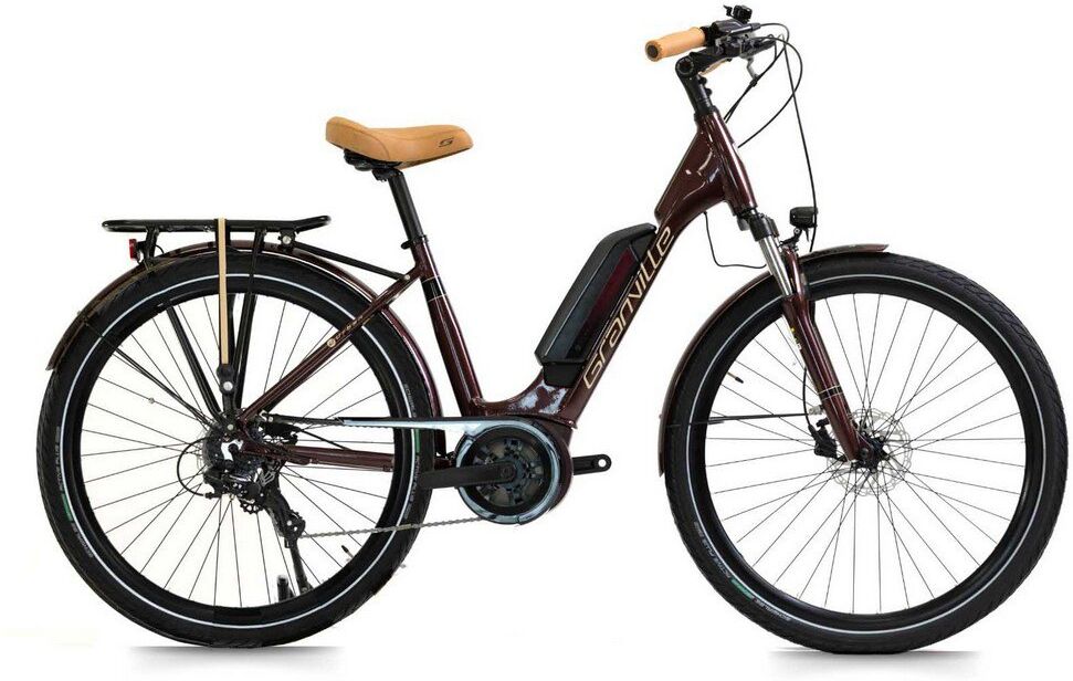 Granville E-urban 30 Bosch Active Line 26´´ Electric Bike Argento S / 500Wh