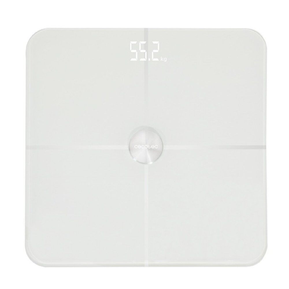 Cecotec Bathroom Scale Surface Precision 9600 Smart Healthy Bianco