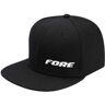 Fore Snapback Cap Nero  Uomo