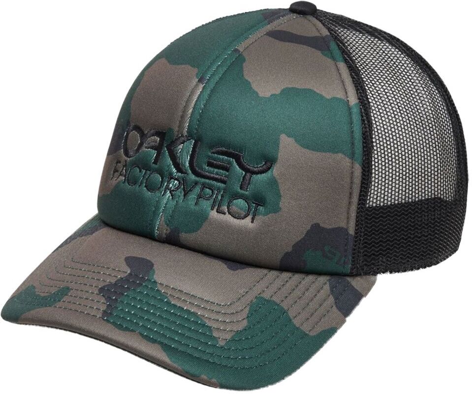 Oakley Apparel Factory Pilot Trucker Cap Verde  Uomo