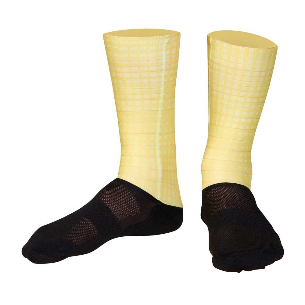 Bioracer Technical Op Art Socks Giallo EU 2- Uomo