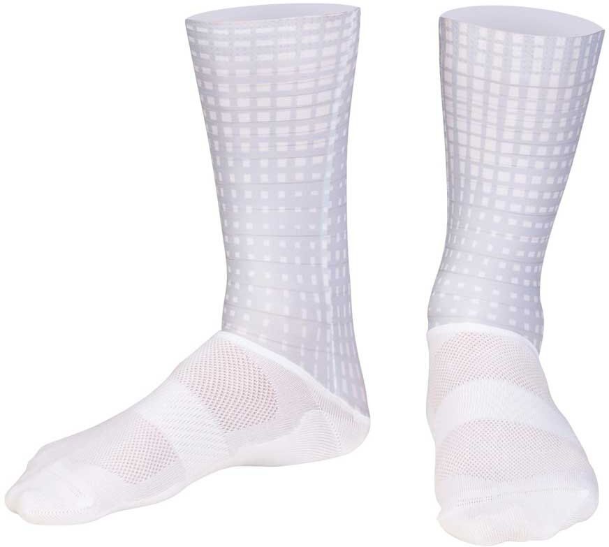 Bioracer Technical Op Art Socks Bianco,Grigio EU 5-7 Uomo