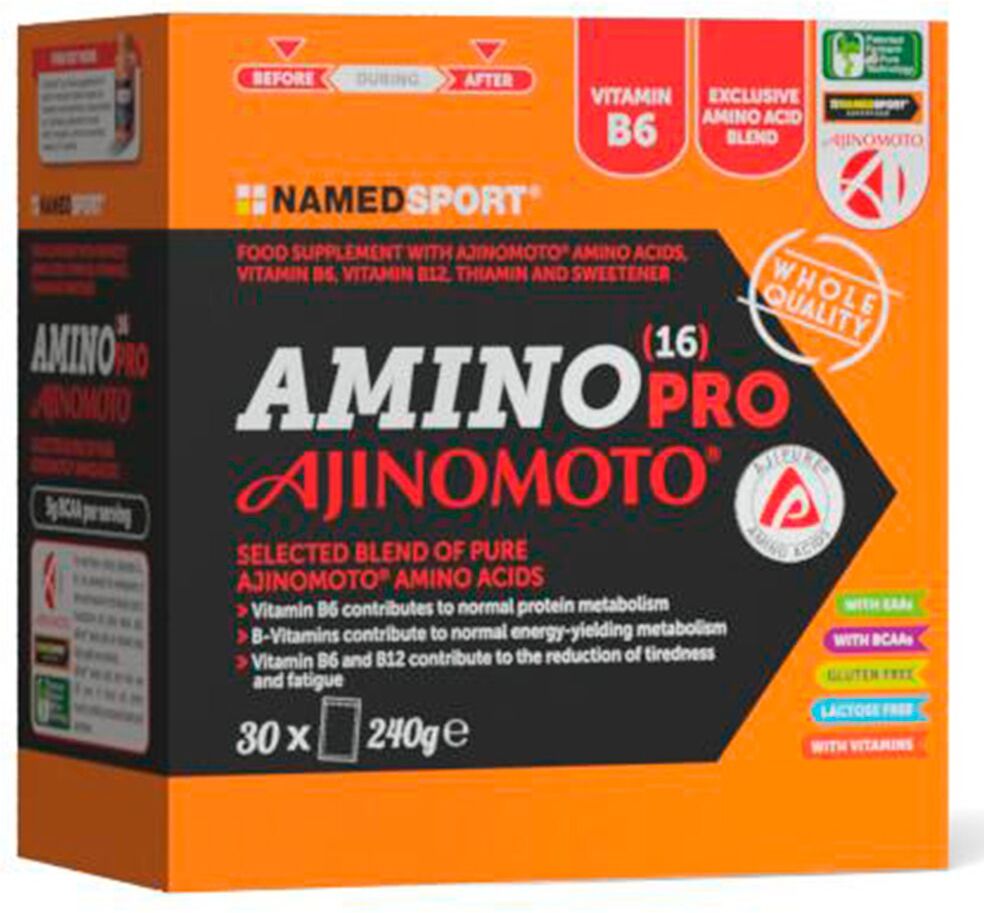 Named Sport Aminopro Mp9 Amino Acids Sachets Box 18 Units Arancione