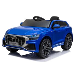 Audi Macchina Elettrica per Bambini 12V con Licenza  Q8 Blu