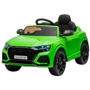 Audi Macchina Elettrica per Bambini 12V con Licenza  SQ8 Verde