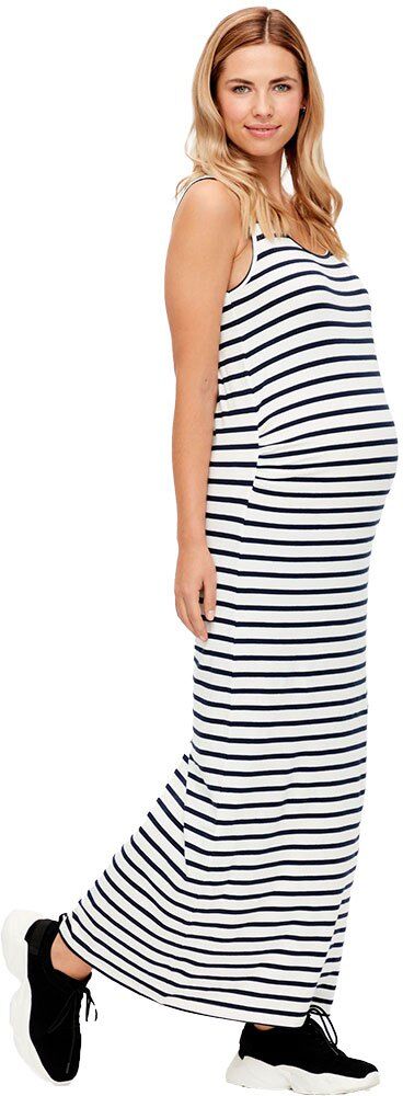 Mamalicious Lea Maternity Long Dress Bianco M Donna Bianco M