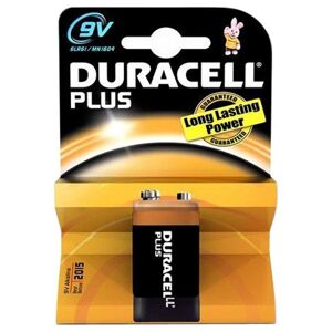 Duracell Alkaline Plus Power 9v Batteries Nero Nero One Size