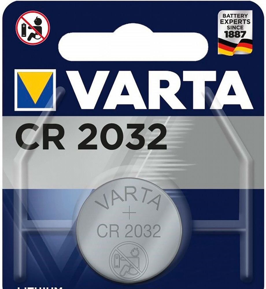 Varta Electronic Cr 2032 Pu Batteries Argento Argento One Size