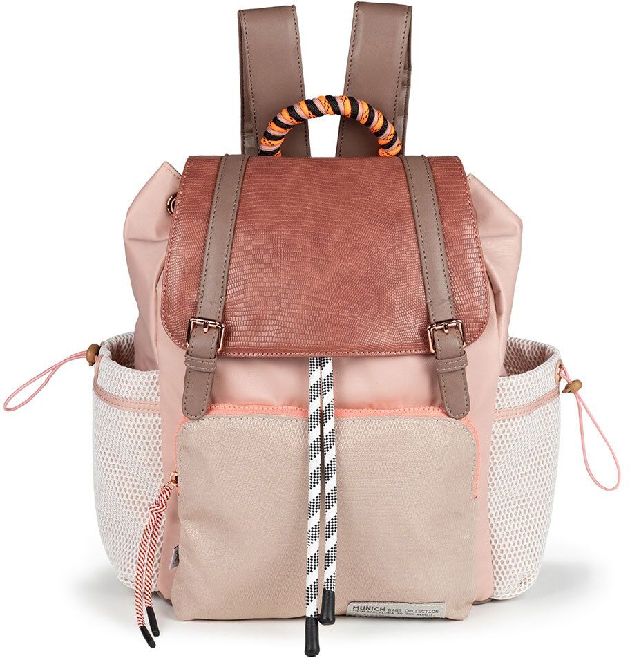 Munich Deep Backpack Rosa Rosa One Size