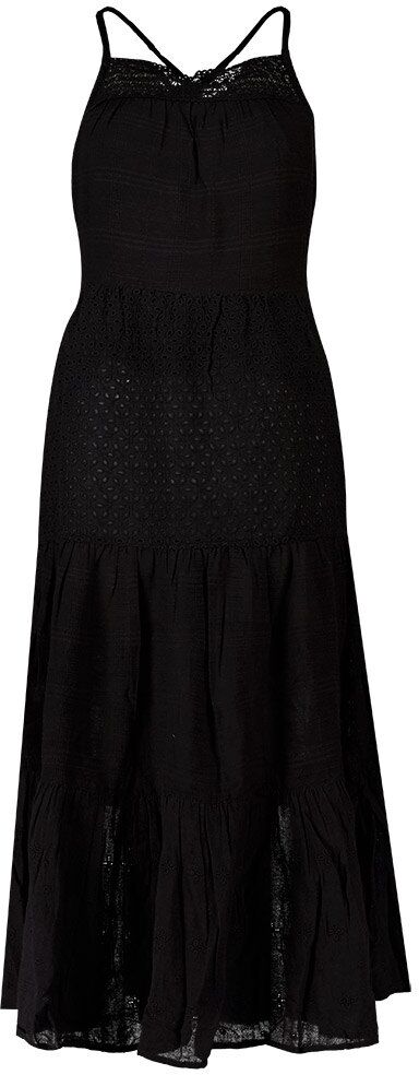 Superdry Vintage Lace Cami Maxi Dress Nero S Donna Nero S