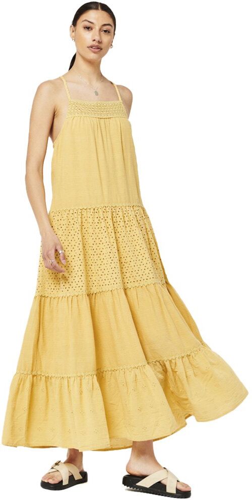 Superdry Vintage Lace Cami Maxi Dress Giallo XL Donna Giallo XL