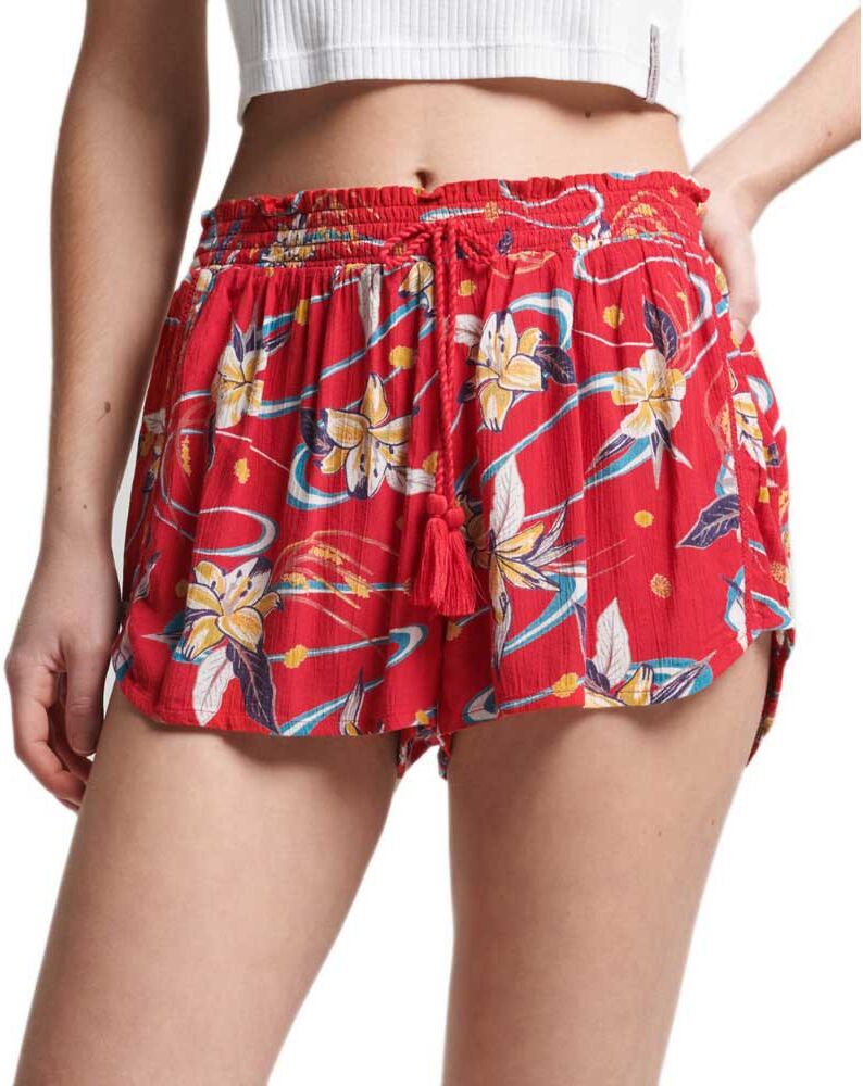 Superdry Vintage Beach Printed Shorts Rosso XL Donna Rosso XL